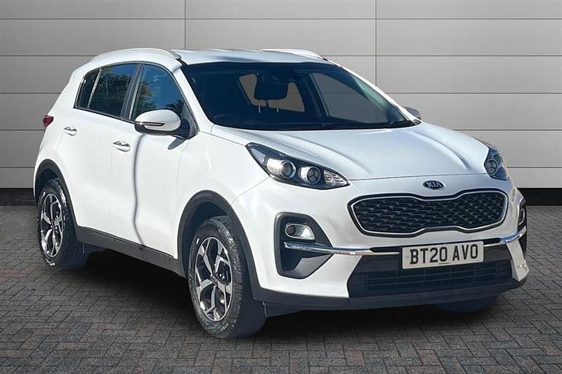 White Used 2020 Kia Sportage 2 SUV | £13,695 (Fair price) - Image 1/4