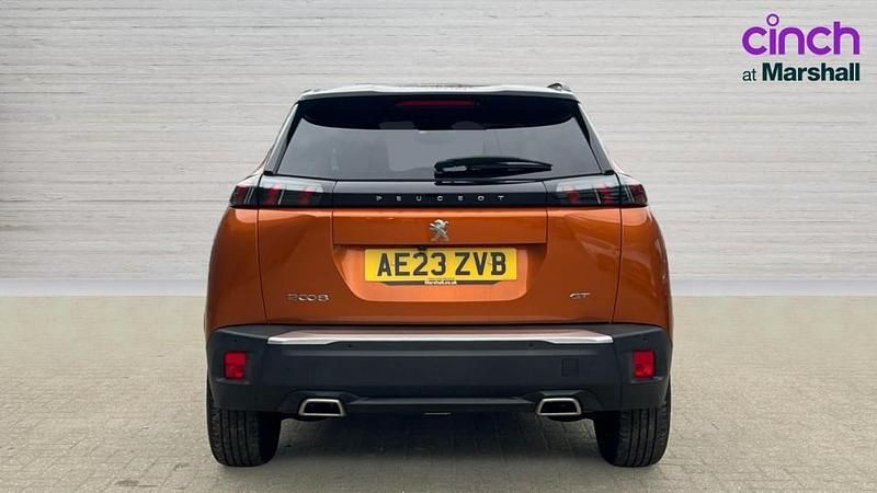 Second-hand Peugeot 2008 GTi 131 CP (96 kW) 2023 Portocaliu SUV
