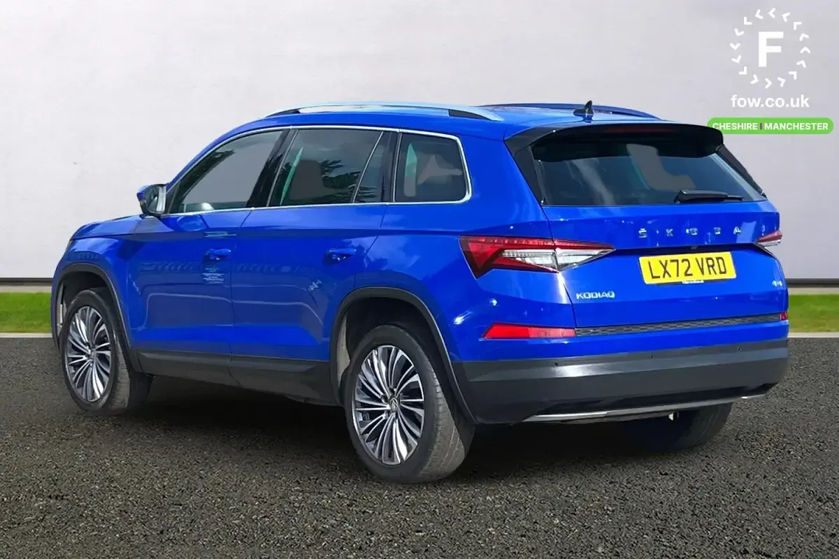 Used Skoda Kodiaq SE L Executive 190 HP (139 kW) 2022 Blue SUV