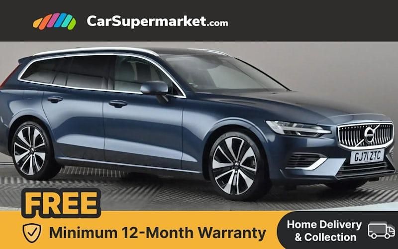 Blue Used 2021 Volvo V60 Inscription Estate | £18,676 - Image 1/4