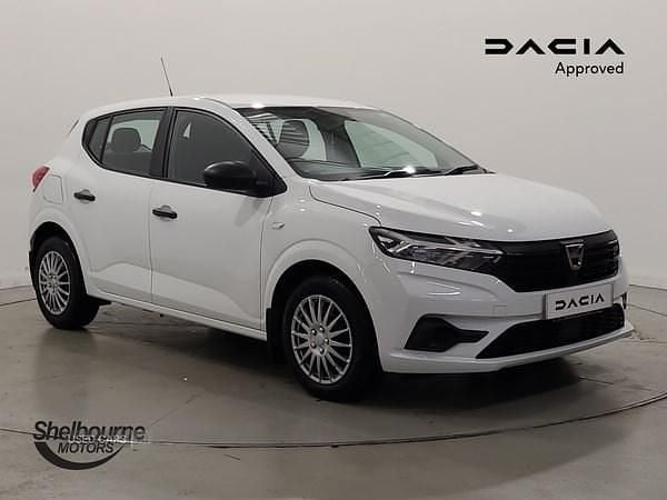 White Used 2021 Dacia Sandero Essentiel Hatchback | £8,895 (Good price) - Image 1/4