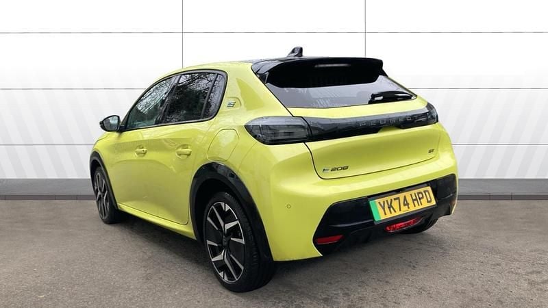 Used Peugeot e-208 GTi 114 kW (156 HP) 2024 Yellow Hatchback