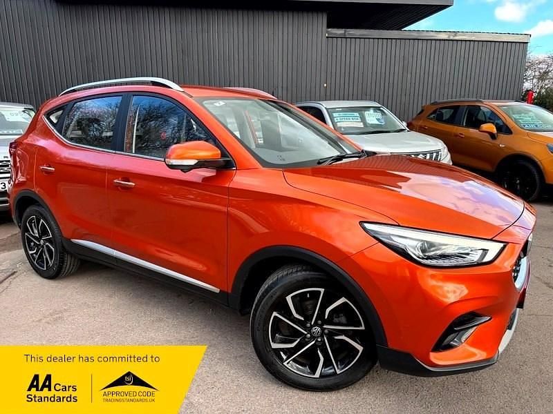 Used MG ZS Exclusive 106 HP (77 kW) 2021 Orange SUV