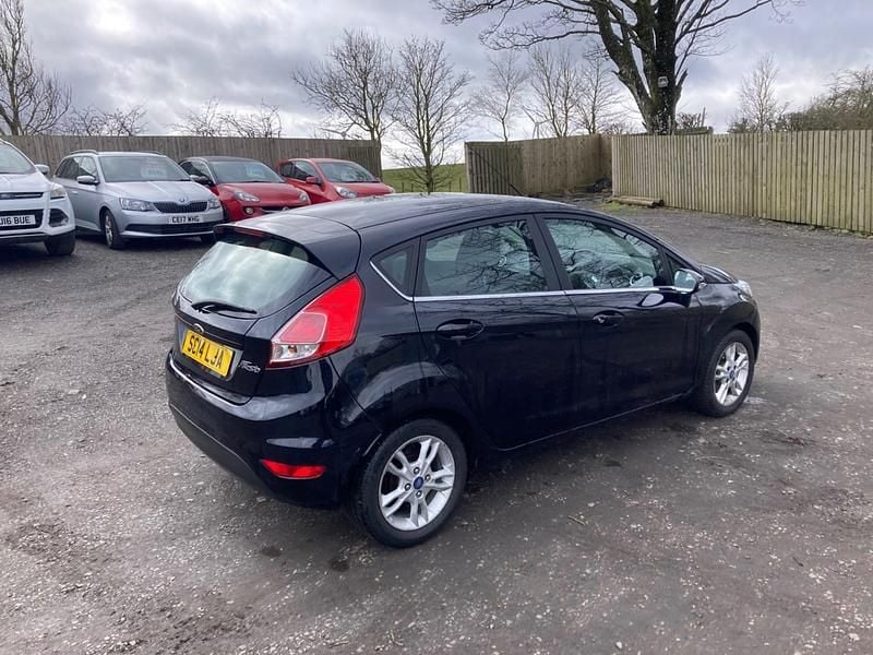 Used Ford Fiesta Zetec 2014 Black Hatchback