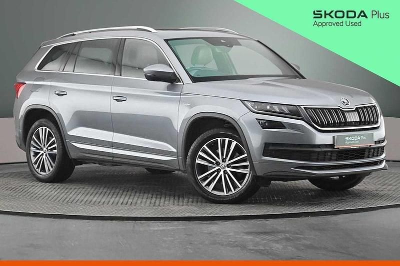 Used Skoda Kodiaq LAURIN & KLEMENT 140 HP (102 kW) 2021 Business grey metallic SUV