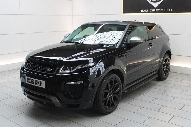 Used Land Rover Range Rover evoque HSE Dynamic 180 HP (132 kW) 2016 Black Coupe