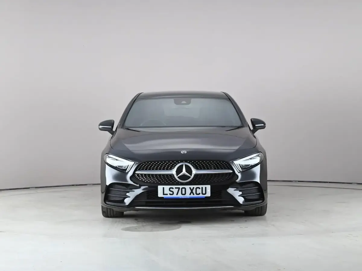 Used Mercedes A200 AMG line 163 HP (119 kW) 2020 Black Hatchback