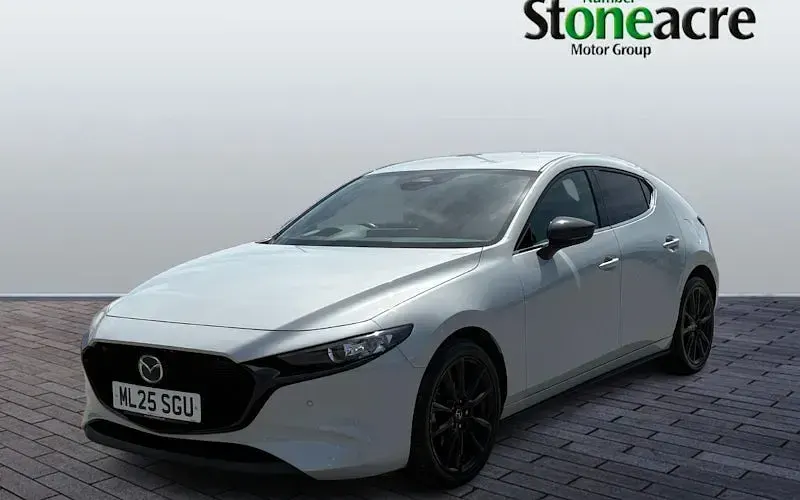 Used Mazda 3 Homura-Line 140 HP (102 kW) 2025 White Hatchback