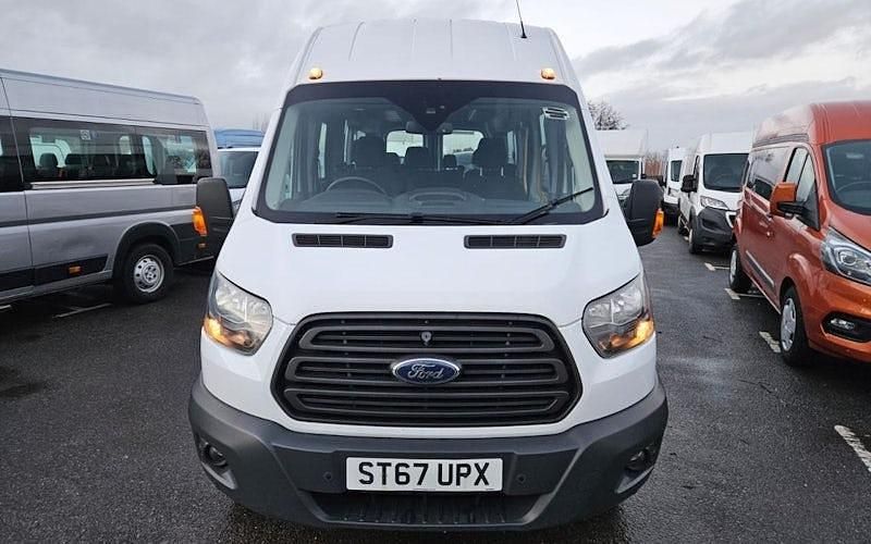 Used Ford Transit 155 HP (114 kW) 2018 White MPV