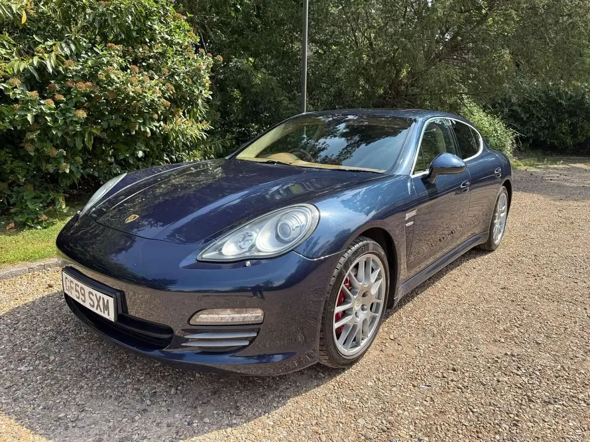 Used Porsche Panamera 4S 2009 Blue Sedan