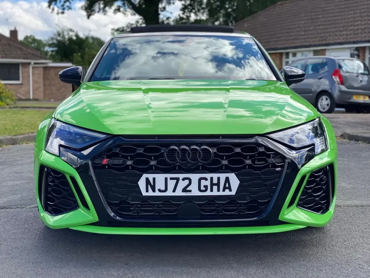 Used Audi RS3 Advanced 400 HP (294 kW) 2022 Green Sedan