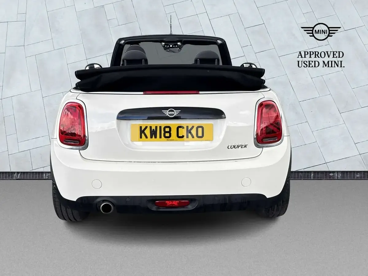 Used Mini Cooper Cabriolet 2018 White Cabriolet