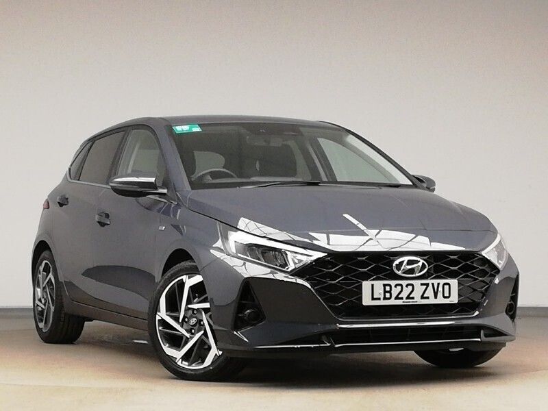 Grey Used 2022 Hyundai i20 Premium Hatchback | £16,798 (Fair price) - Image 1/4