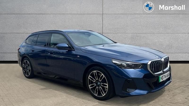 Used BMW i5 M Sport 250 kW (340 HP) 2025 Phytonic blue metallic paint  Sedan