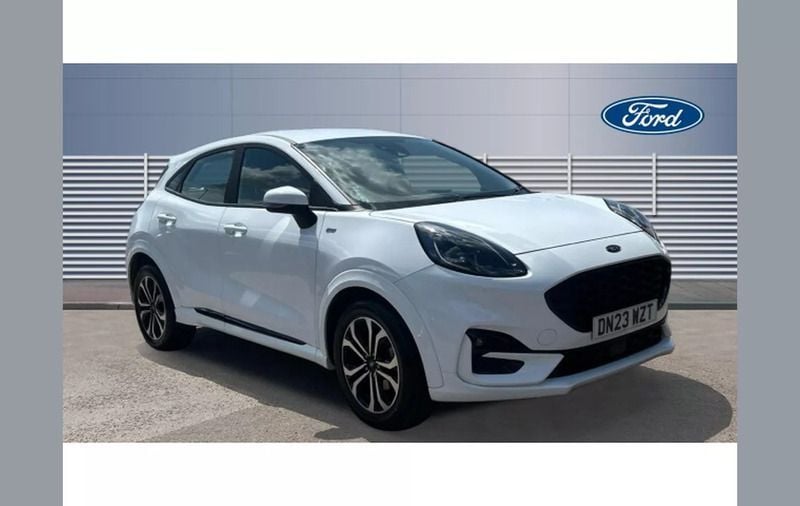 White Used 2023 Ford Puma ST-Line SUV | £15,892 (Good price) - Image 1/4