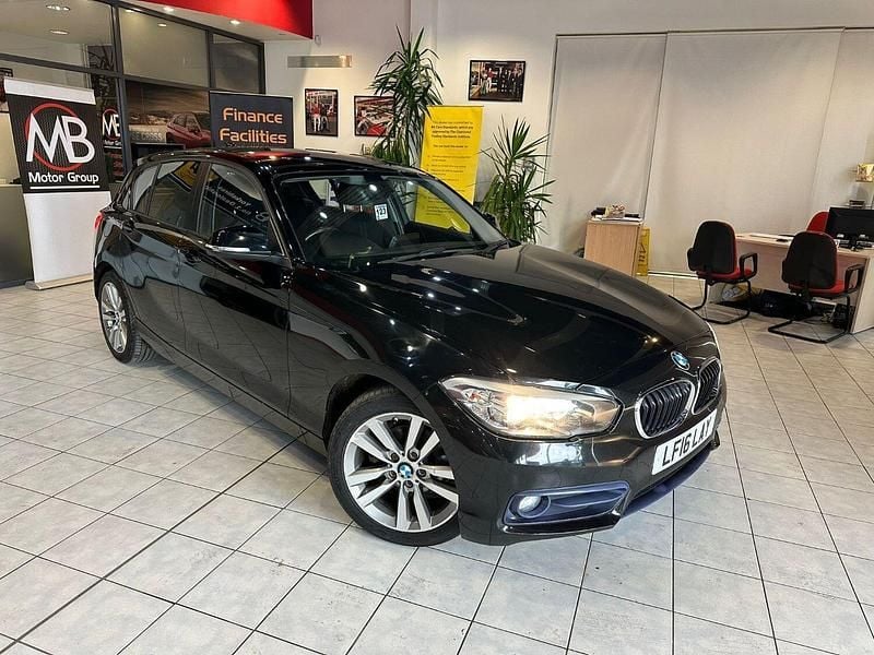 Black Used 2016 BMW 116 Sport Line Hatchback | £4,992 (Good price) - Image 1/4