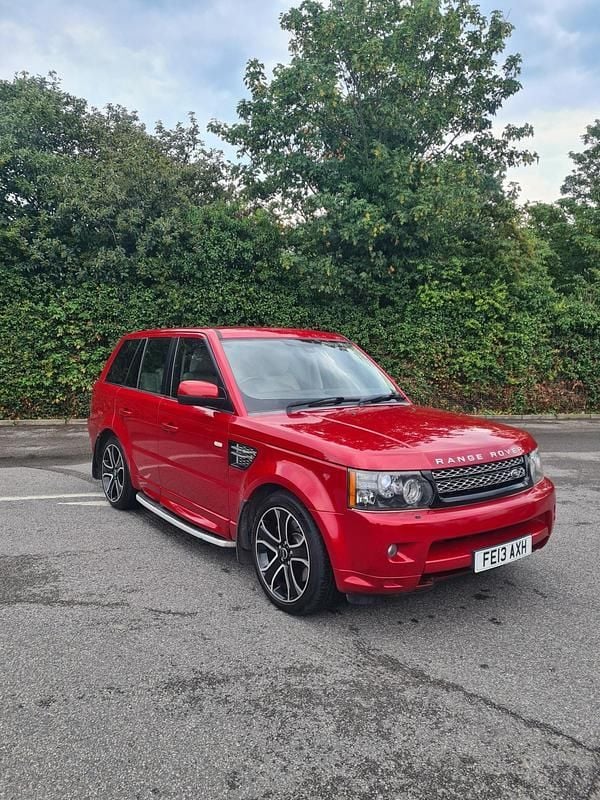 Red Used 2013 Land Rover Range Rover Sport Black Edition SUV | £5,495 (Good price) - Image 1/4