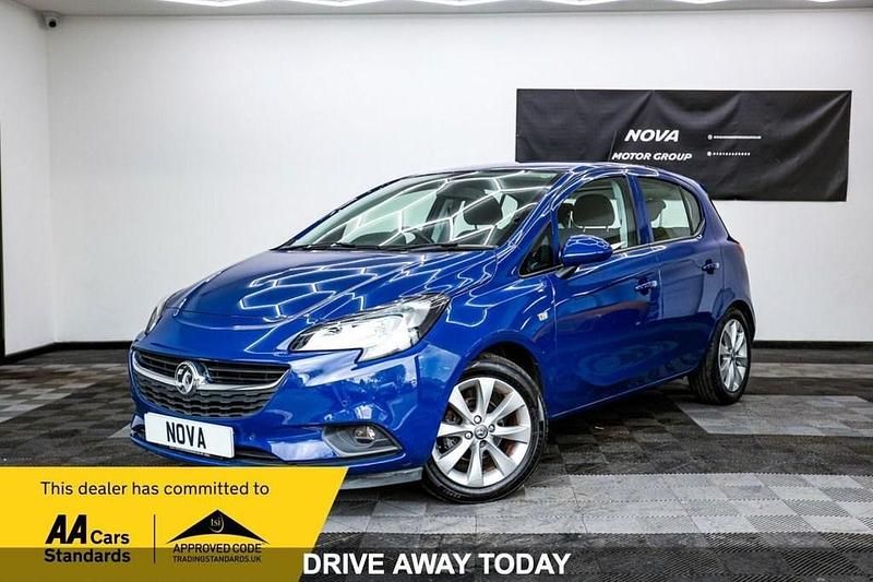 Used Vauxhall Corsa 90 HP (66 kW) 2018 Blue Hatchback