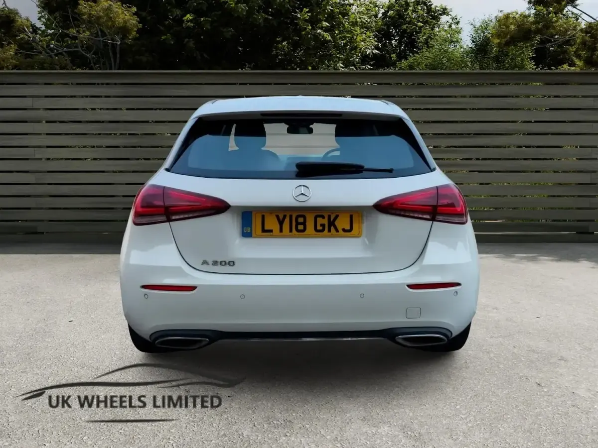 Used Mercedes A200 Executive 2018 White Hatchback