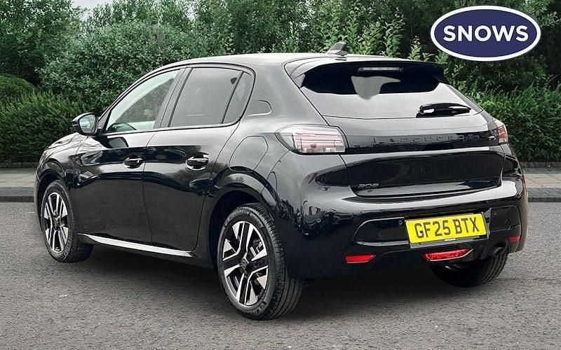 Used Peugeot 208 Allure 101 HP (74 kW) 2025 Black Hatchback