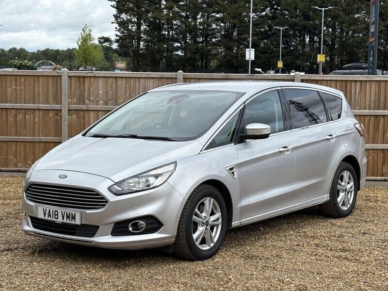 Silver Used 2018 Ford S-MAX Titanium MPV | £9,600 (Fair price) - Image 1/4