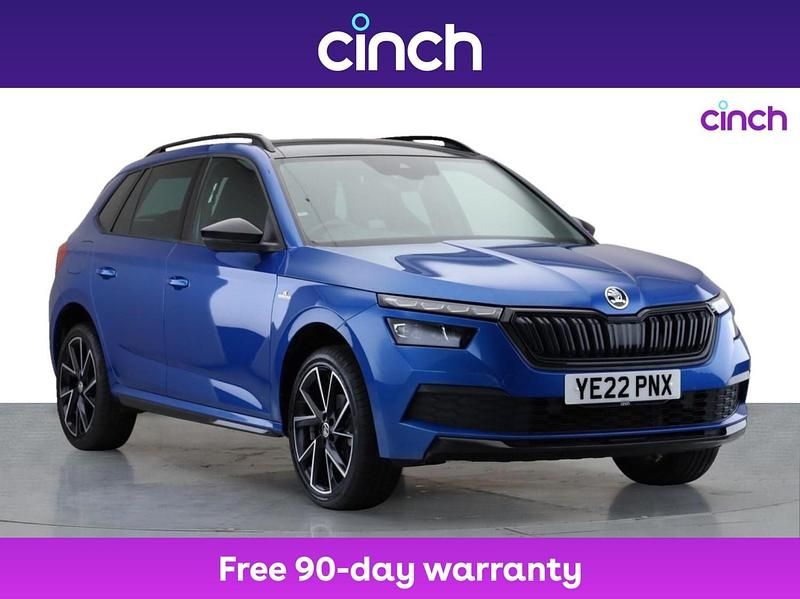 Blue Used 2022 Skoda Kamiq Monte Carlo SUV | £18,069 (Fair price) - Image 1/3