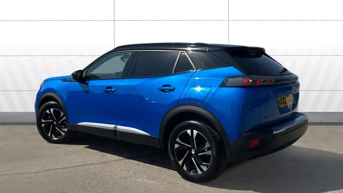Used Peugeot e-2008 GTi 100 kW (136 HP) 2023 Blue SUV