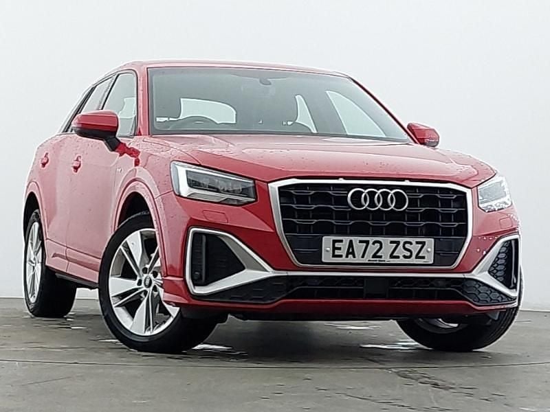 Used Audi Q2 S-Line 150 HP (110 kW) 2022 Red SUV