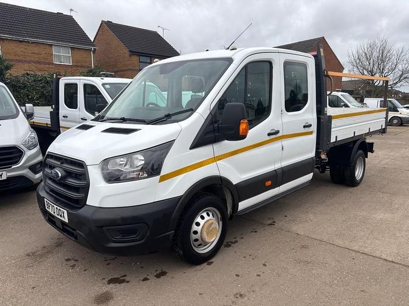 Używany Ford Transit 130 KM (95 kW) 2021 Biały Kabriolet