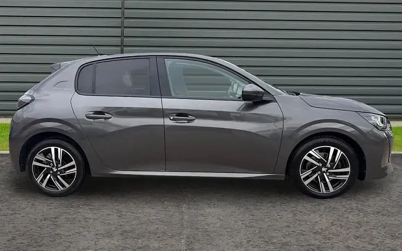 Used Peugeot 208 Allure 102 HP (75 kW) 2021 Grey Hatchback