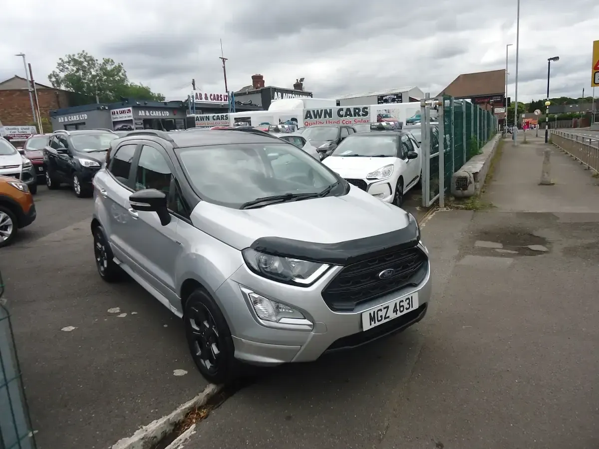 Used Ford Ecosport ST-Line 100 HP (73 kW) 2019 Silver SUV
