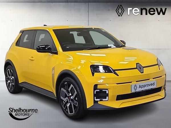 New Renault R5 Komfort 110 kW (150 HP) 2026 Yellow Hatchback