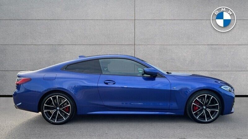 Used BMW M440 M Sport 369 HP (271 kW) 2021 Blue Sedan