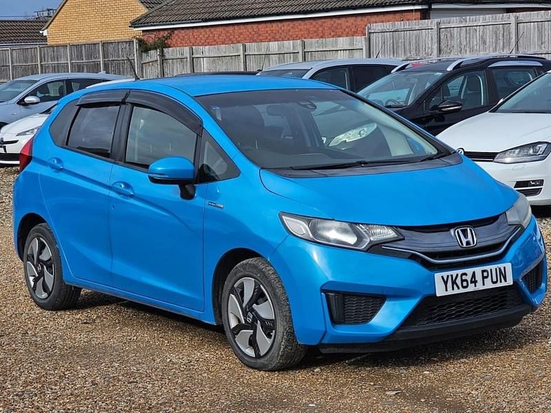 Used Honda Fit 2015 Blue Hatchback