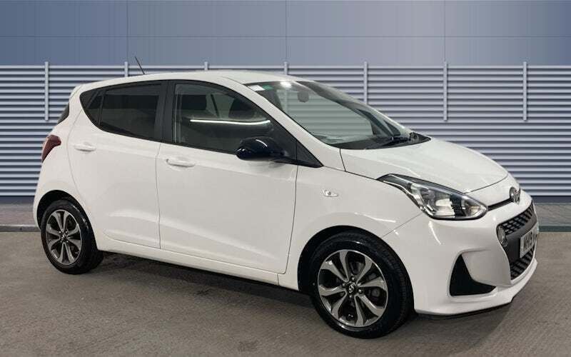White Used 2019 Hyundai i10 Hatchback | £8,519 (Fair price) - Image 1/4