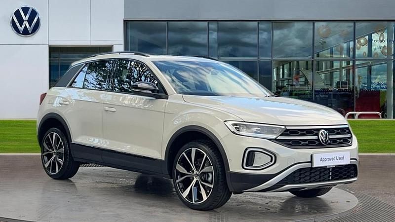 Ascot grey New 2025 VW T-Roc Design SUV | £27,321 (Super price) - Image 1/4