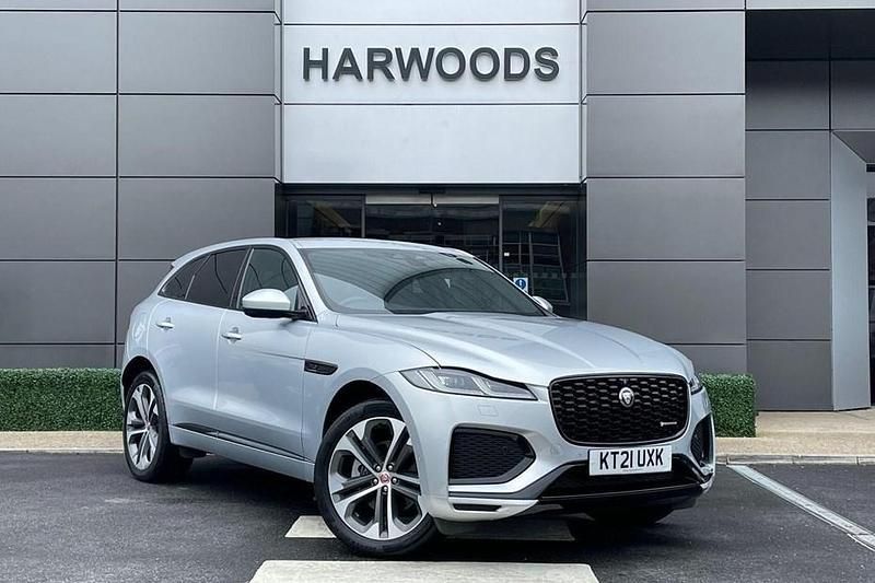 Silver Used 2021 Jaguar F-Pace R-Dynamic SUV | £33,406 (Fair price) - Image 1/1