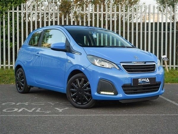 Blue Used 2015 Peugeot 108 Active Hatchback | £5,650 (Fair price) - Image 1/1
