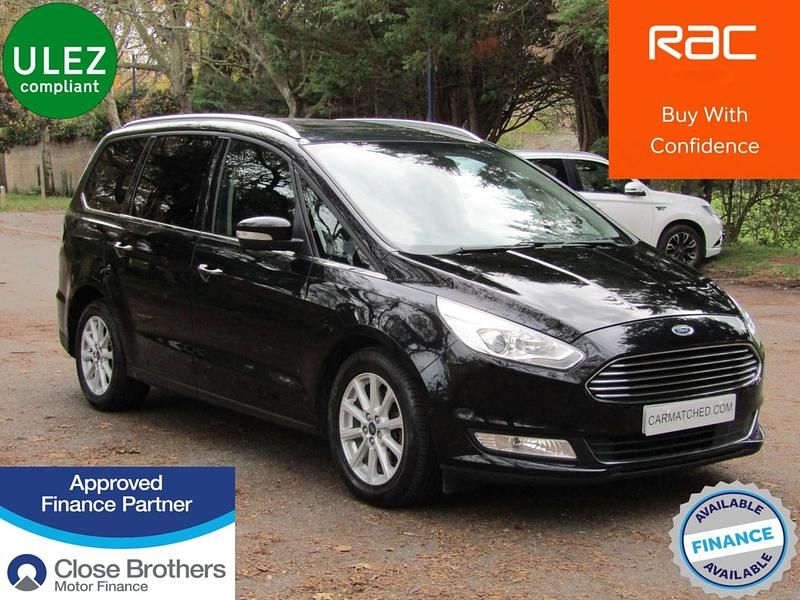 Black Used 2017 Ford Galaxy Titanium X MPV | £7,995 (Expensive) - Image 1/4