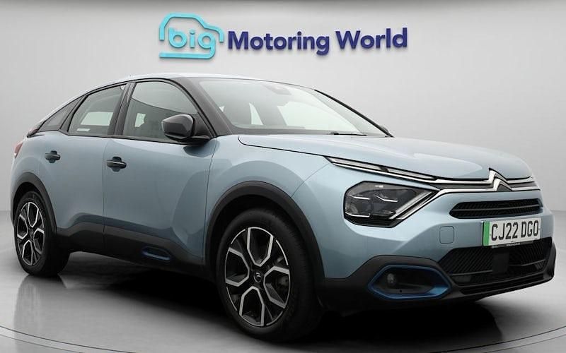 Used Citroën e-C4 100 kW (136 HP) 2021 Blue Hatchback