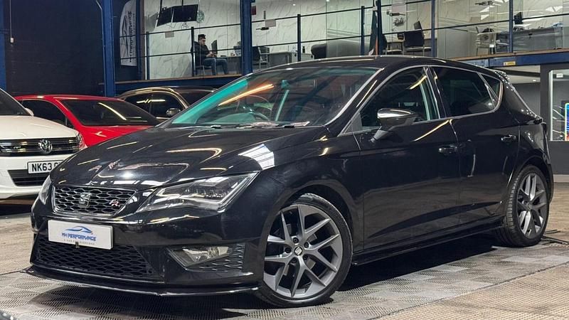 Used Seat Leon FR 150 HP (110 kW) 2015 Black Hatchback