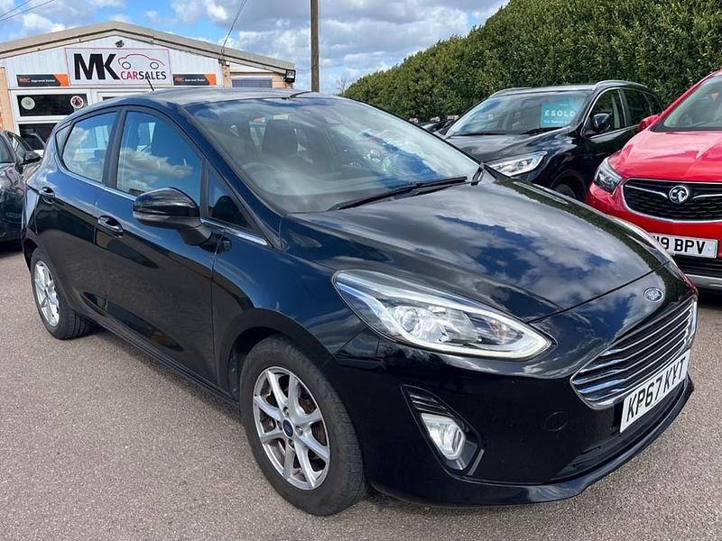 Used Ford Fiesta Zetec 2017 Black Hatchback