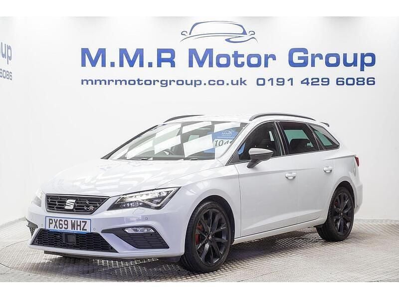 Used Seat Leon Black Edition 2019 White Estate
