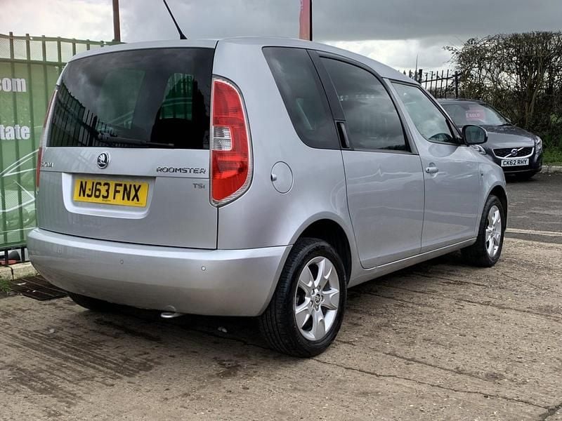 Used Skoda Roomster SE 105 HP (77 kW) 2013 Silver MPV