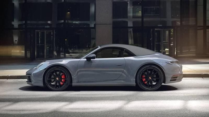 Grey Used 2022 Porsche 911 Cabriolet | £102,900 (Good price) - Image 1/4