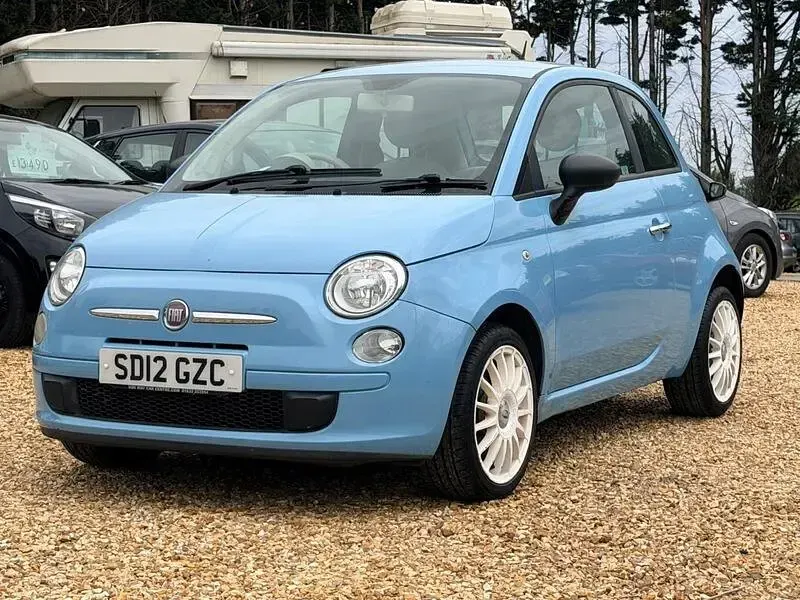 Used Fiat 500 Pop 69 HP (50 kW) 2012 Blue Hatchback