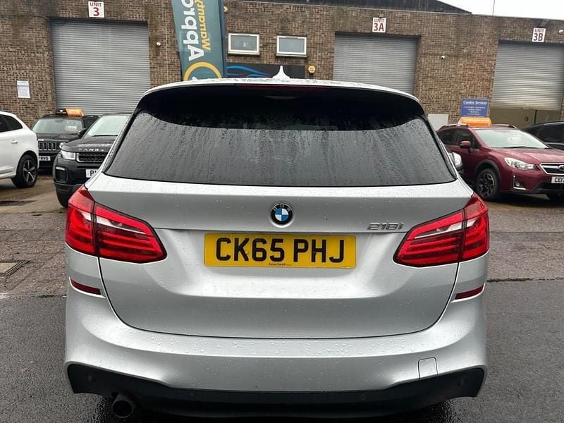 Used BMW 218 M Sport 134 HP (98 kW) 2015 Silver MPV