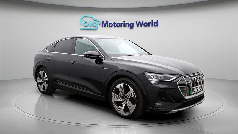 Used Audi e-tron S-Line 300 kW (408 HP) 2023 Black SUV