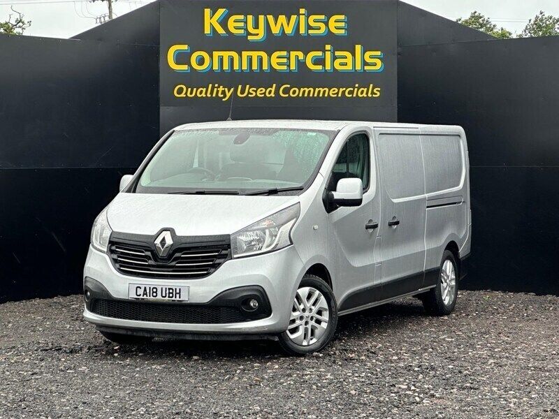 Silver Used 2018 Renault Trafic Van | £10,490 (Fair price) - Image 1/2