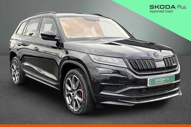 Used Skoda Kodiaq vRS 236 HP (173 kW) 2020 Black magic pearl effect SUV